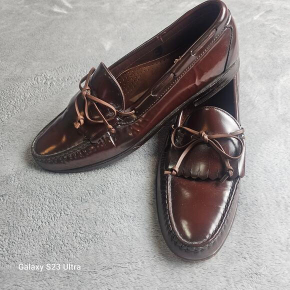 Allen Edmonds,  Norwalk, sz 10.5 B, men\'s madenin the USA, tassel loafers
